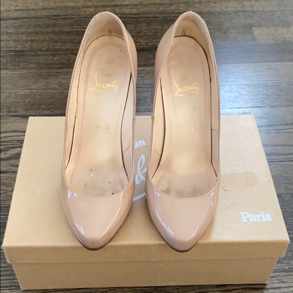 Christian Louboutin Elisa 100 Patent Heels